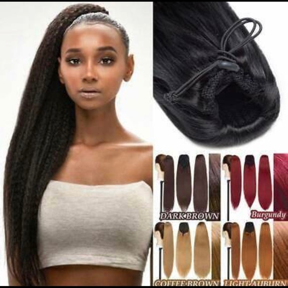 Draw String Ponytail Extender - Picture 3 of 11